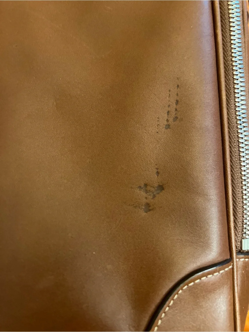 Coach 70633 Brown Leather Briefcase Laptop Messenger Bag w/ Strap